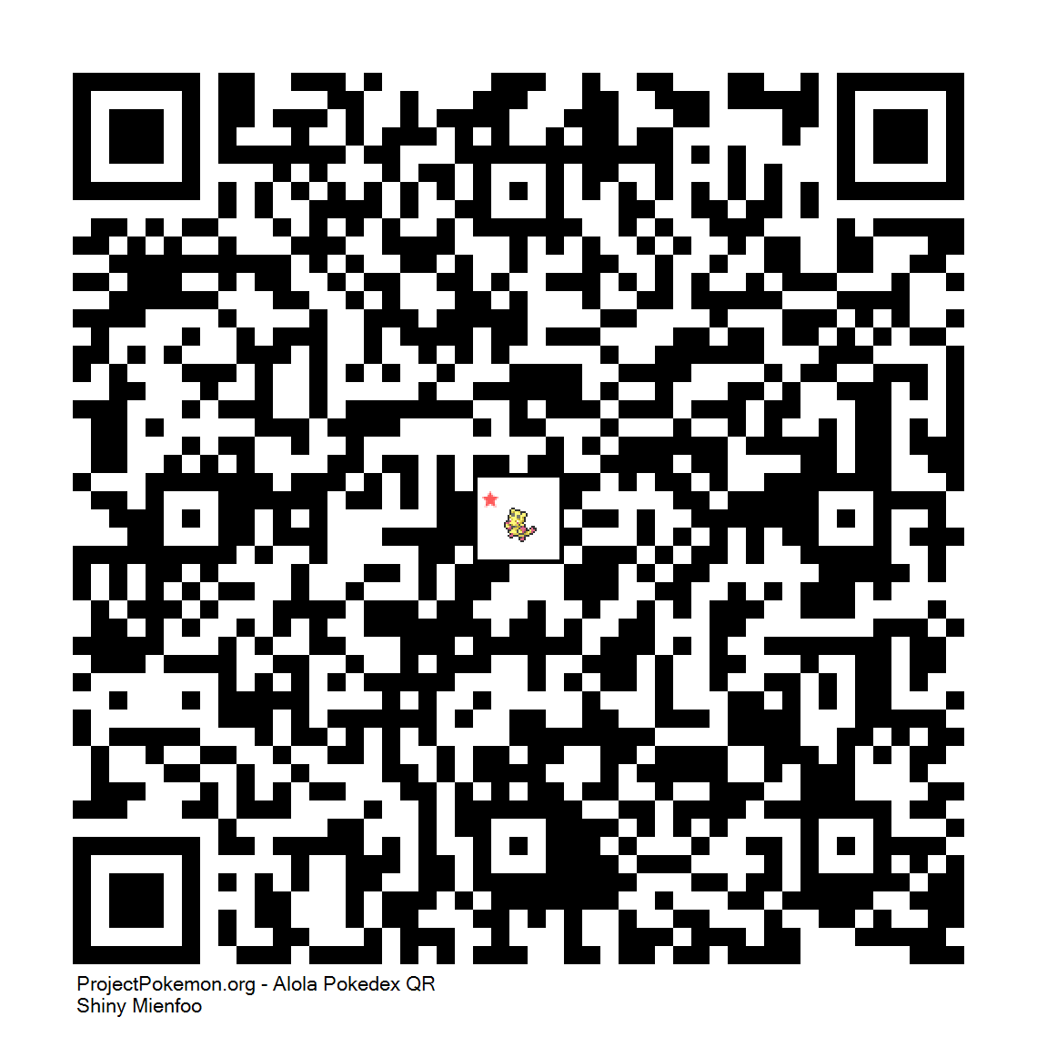 Cdigo QR de Mienfoo variocolor